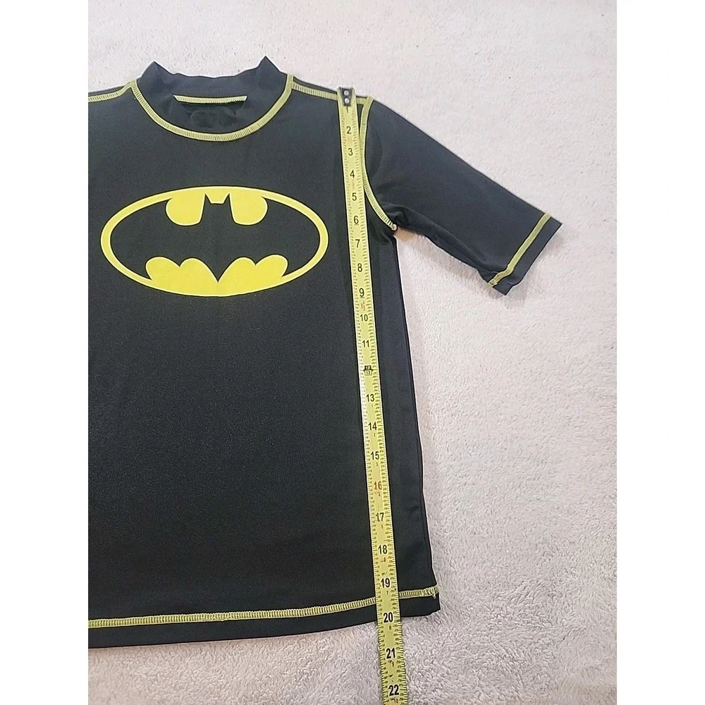 Boys Graphic Shirt Size Medium Black Short Sleeve‎ Batman DC Comics